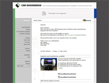 Tablet Screenshot of cbr-e.com